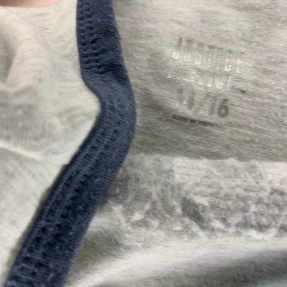 JUSTICE sequence short sleeve top - Picture 2 of 3